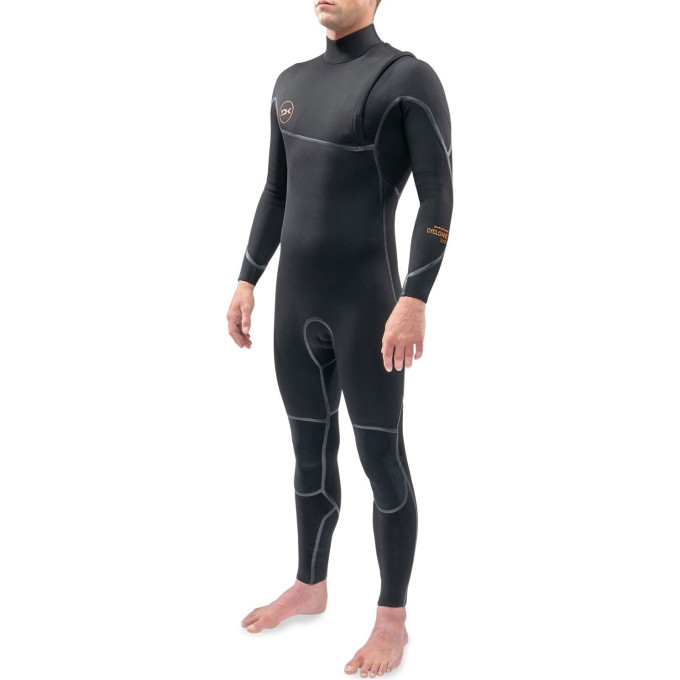 Гидрокостюм DAKINE MEN'S CYCLONE ZIP FREE FULL SUIT 5/4mm Black Размер XXL DK21M54C (0604565432261)