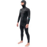 Гидрокостюм DAKINE MEN'S MISSION CHEST ZIP HOODED 4/3mm Black Размер L DK22M43HMZ (0604565592545)
